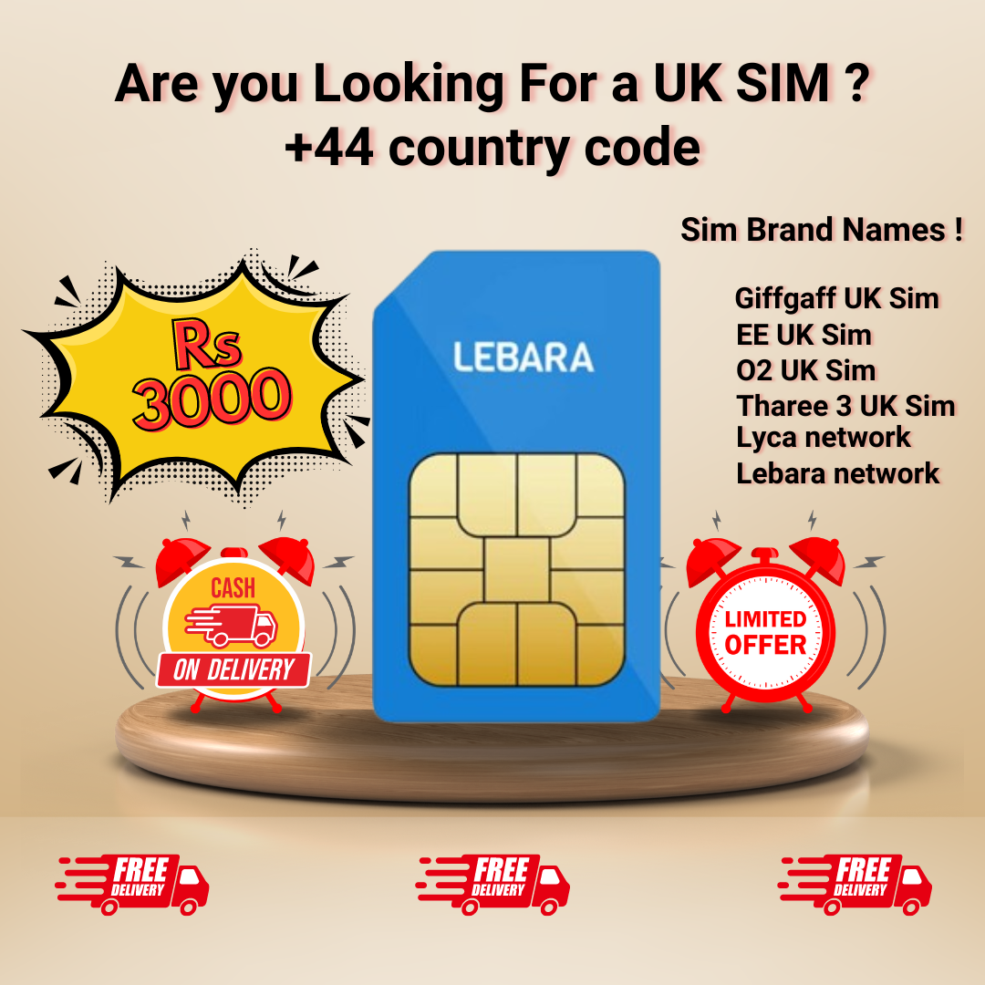 giffgaff UK SIM in Pakistan – OTP, WhatsApp & Online Verification